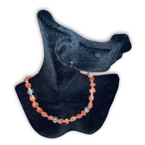 Silpada red coral retired necklace